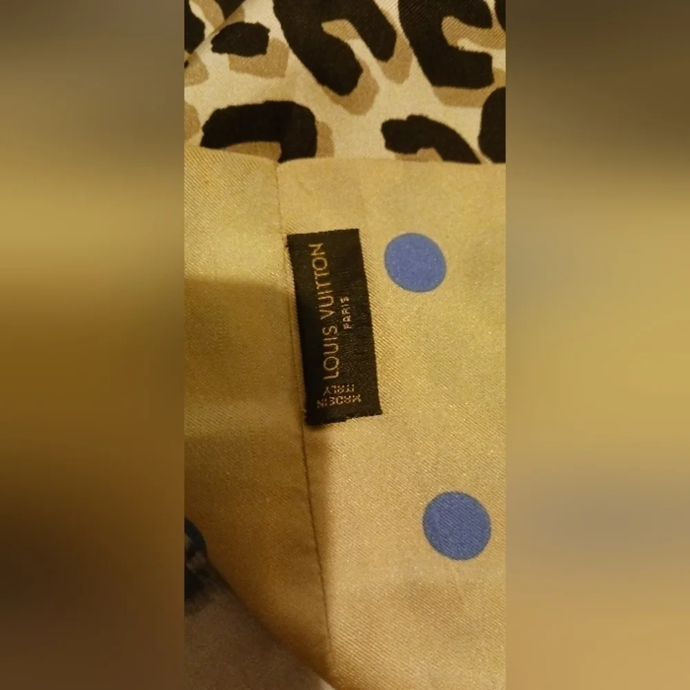 Louis Vuitton Stephen sprouce infinity scarf.